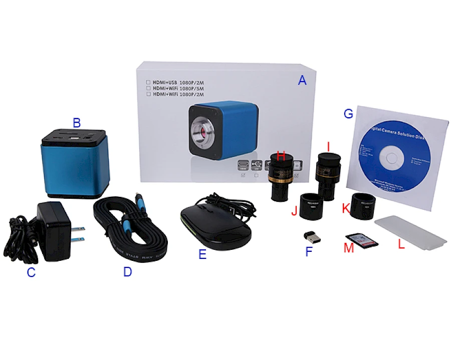 Packing Information for XFCAM1080PHB/PHD