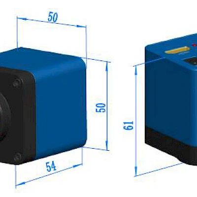 Dimension of XCAM0720PHB/PHC