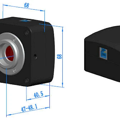 Dimension of U3CCD Series