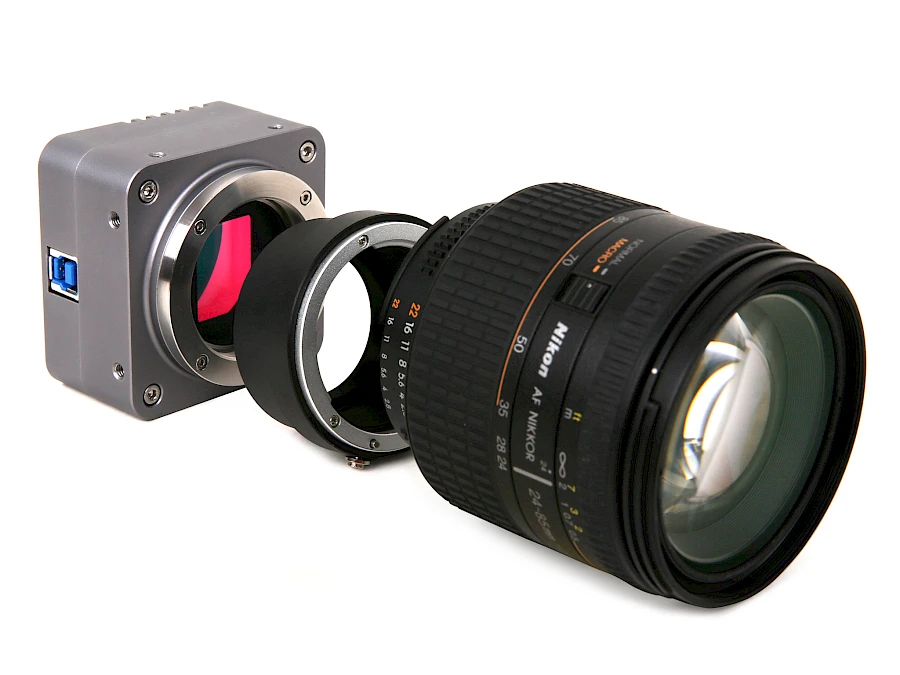 BigEye + F-mount+Lens