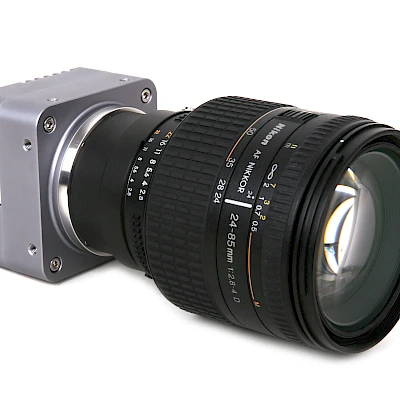 BigEye with F-mount and Lens