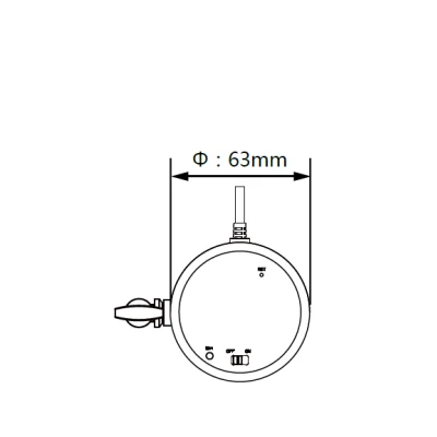 Dimension of MC1210-W