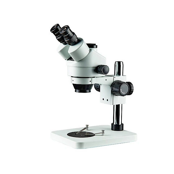 TZW7045 Series Trinocular Measurement & Inspection Continuous Zoom Stereo Microscope with optional light