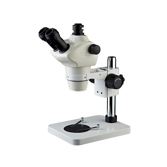 BRT8050 Series Trinocular Precision-oriented Continuous Zoom Stereo Microscope with Optional Light