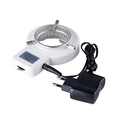 Rotatable 56-LED Ring Light
