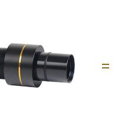 23.2mm Eyepiece to C-mount Fixed Microscope Eyepiece Adapter
