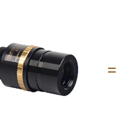 31.75mm Eyepiece to C-mount Adjustable Telescope Eyepiece Adapter