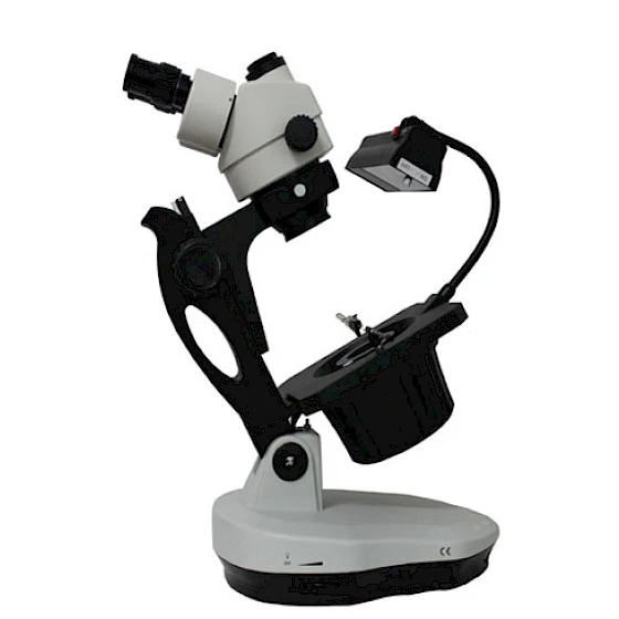 VGM600A Trinocular Zoom Jewelry & Gemology Microscope with super long working distance and ellipse base