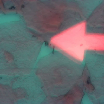 LED cursor indicator