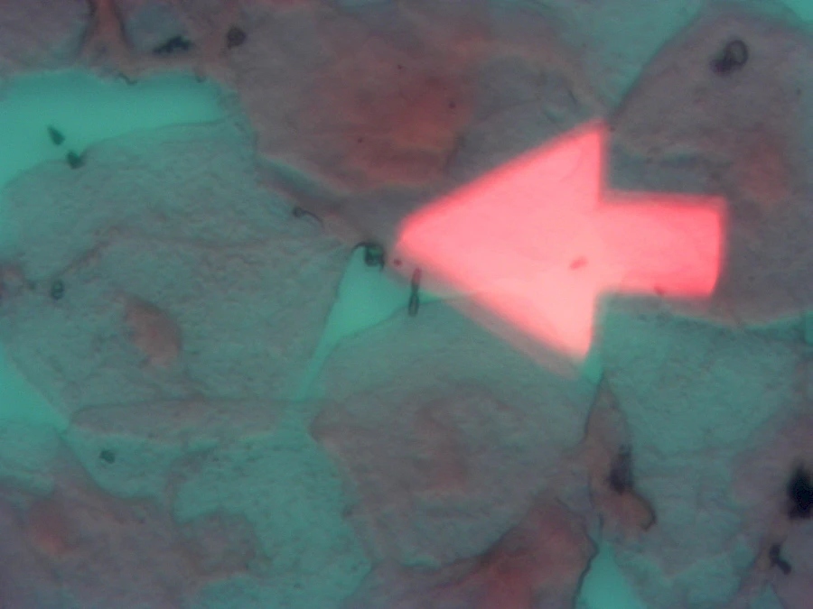 LED cursor indicator