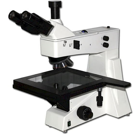 VM4800 Upright Metallurgical Microscope with 280 x 270mm Large Mobile Mechanical Stage