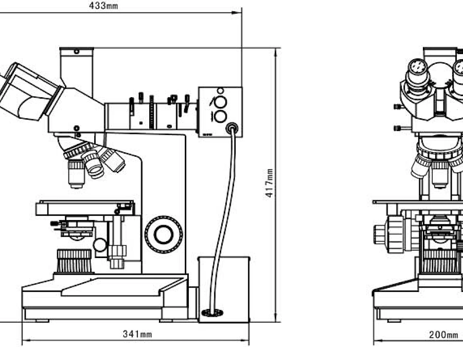 Dimension of VM2300M Series