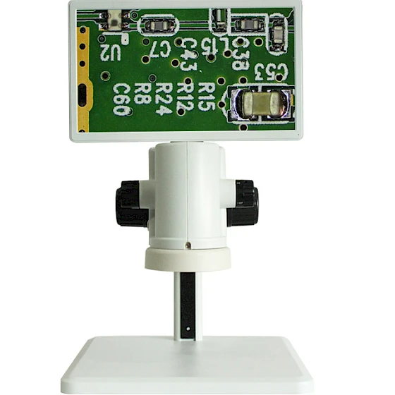 HVS-200P integrated optical microscope with camera