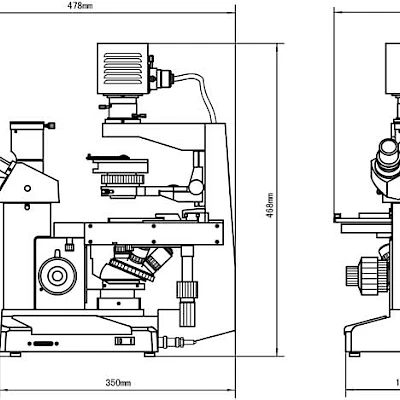 VMB200I 100X-400X Inverted Biological Microscope with Pendulum Rotate Condenser image 6
