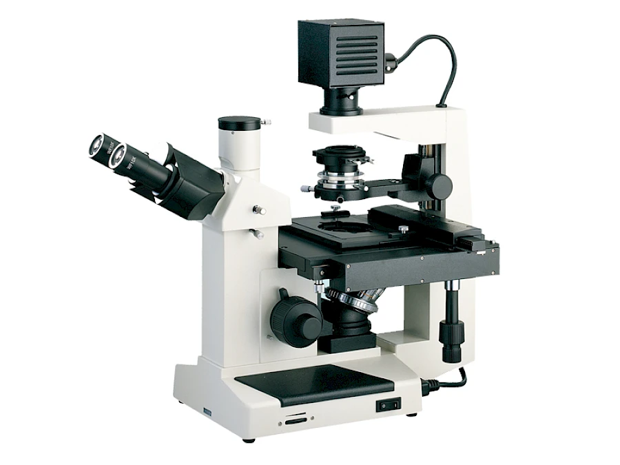 VMB200I 100X-400X Inverted Biological Microscope with Pendulum Rotate Condenser gallery image 1