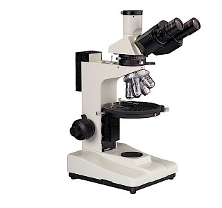 POL1510 Trinocular Standard Polarizing Microscope with Reflected Halogen Lamp