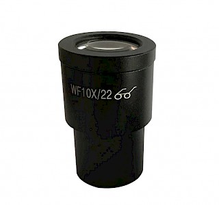 Wide Field 10X 22mm High Eyepoint Eyepiece with Scale used for Metallurgical & Biological Microscopes