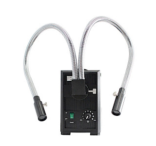 LG Series Dual Halogen Cold Light Source Microscope Auxiliary Illumination