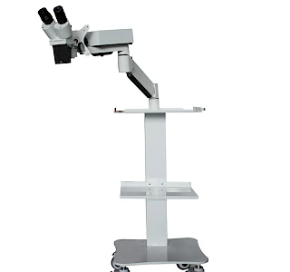 VMS102CD Table Mounted Dental Microscope Trolley Type Operating