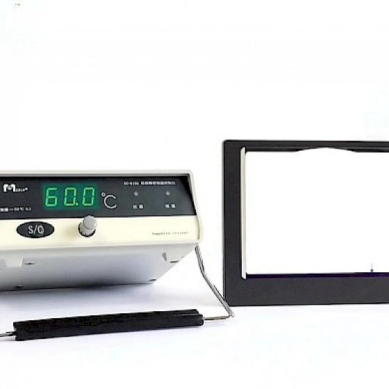 HS128 Transparent Constant Temperature Heating Platform used for Biological Microscope