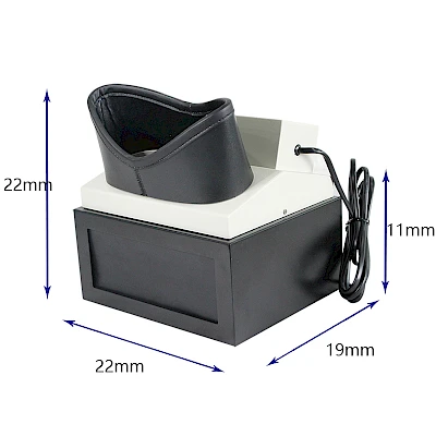 Size of FUV-4D Gem UV Light Lamp