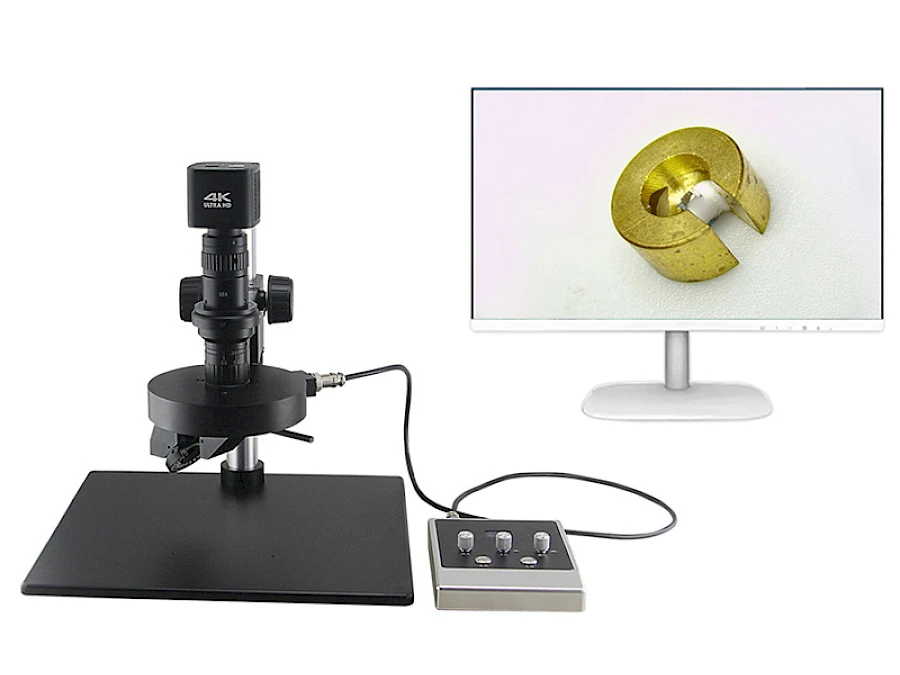 DTE-25 3D Stereo Microscope with 4K Measuring Camera