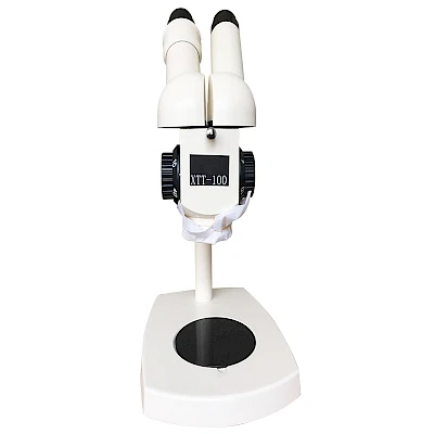 Front View of XTT-100 Stereo Microscope