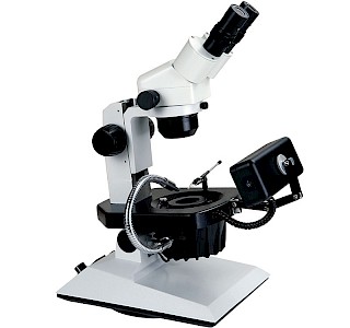 VGM550A 10X~40X Binocular Gem Stereo Jewelry Gemological Microscope Jewelry Microscope with Base Stand