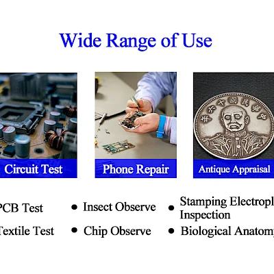 Application of HVS-15AF Video Stereo Microscope