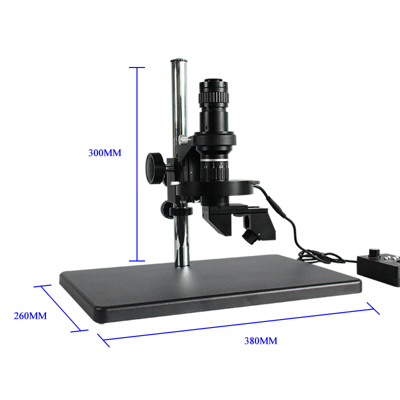 Dimension of ATE-5 3D Manual Stereo Microscope