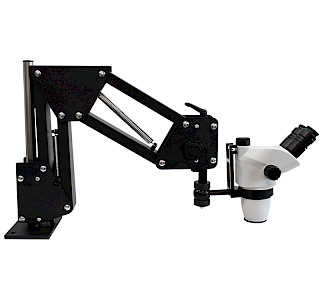 VGM300A 6.5~55X Jewelry Tools Equipment Diamond Setting Microscope Stand with Head Holder