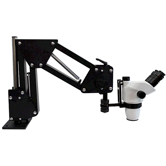 VGM300A 6.5~55X Jewelry Tools Equipment Diamond Setting Microscope Stand with Head Holder