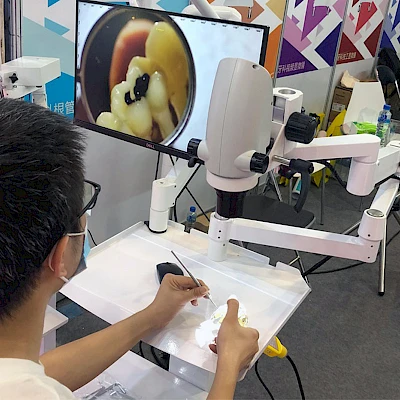 Application of VMS105CD Dental Microscope