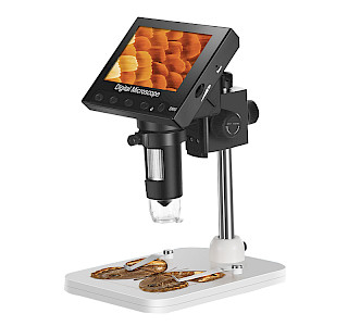 DM3 1000X Magnifier 2MP Portable 4.3 inches LCD Digital Inspection Microscope