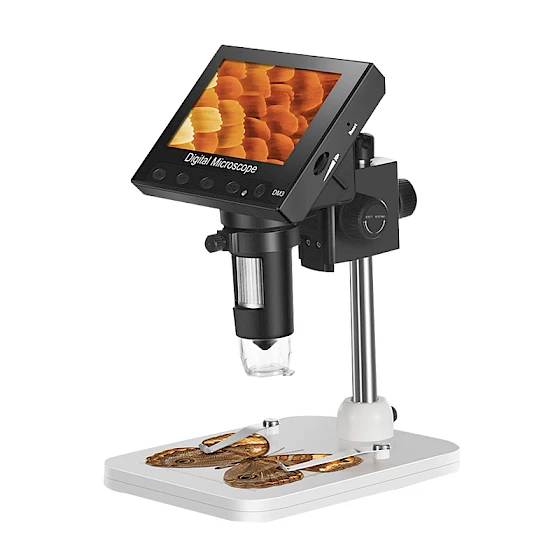 DM3 1000X Magnifier 2MP Portable 4.3 inches LCD Digital Inspection Microscope