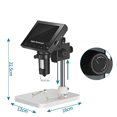 Size of DM3 Digital Microscope