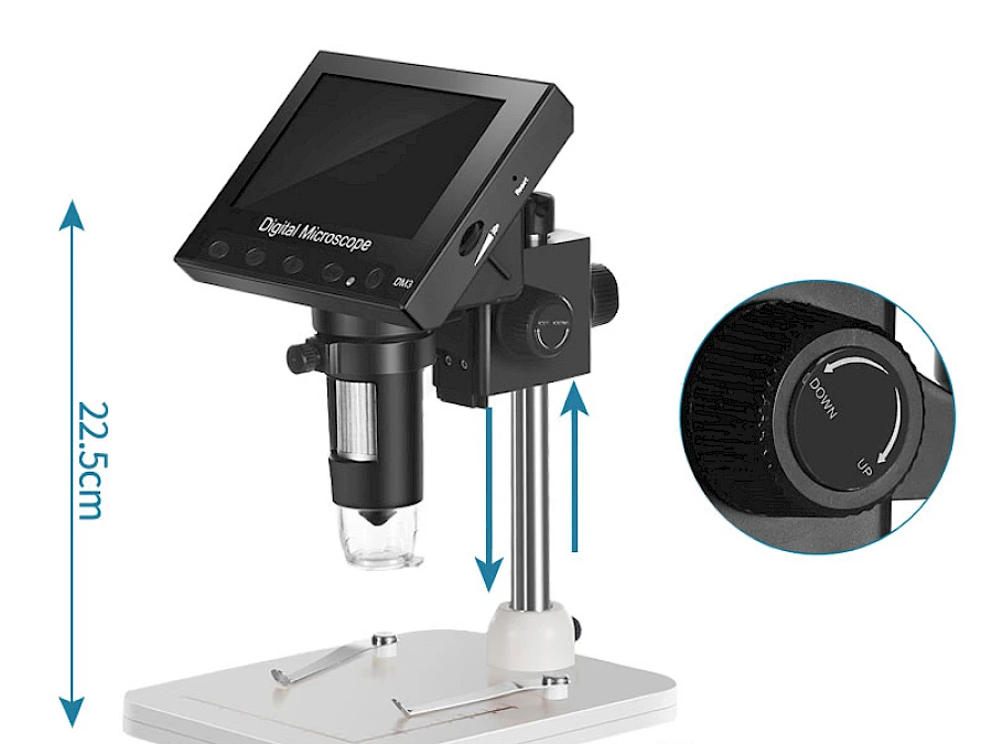 Size of DM3 Digital Microscope