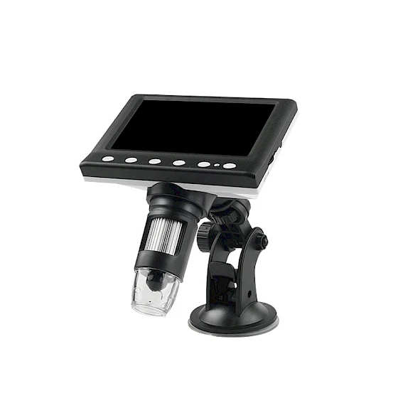 DM7 Portable 1000X 4.3" 1080P Digital LCD USB2.0 Digital Microscope with Suction Cup