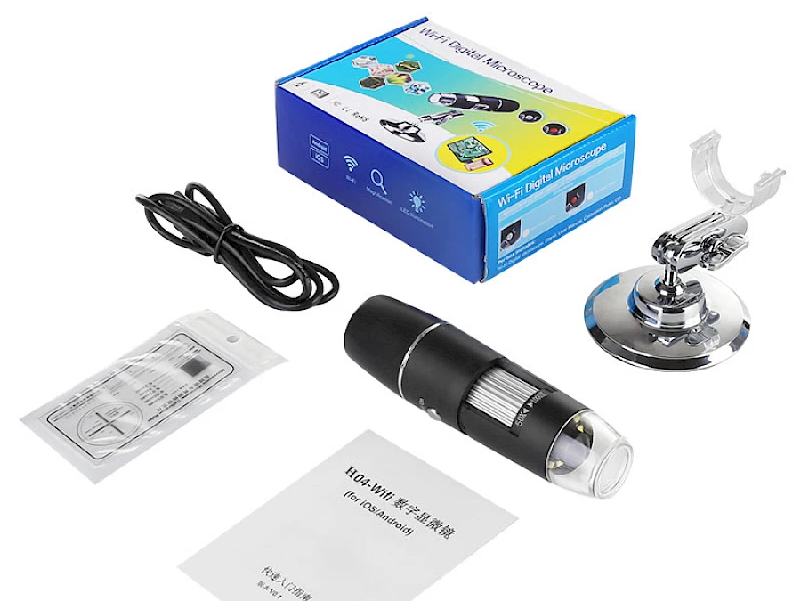 Packing List of W04 Digital Microscope