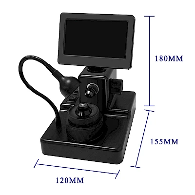Size of DM-10 Digital Microscope