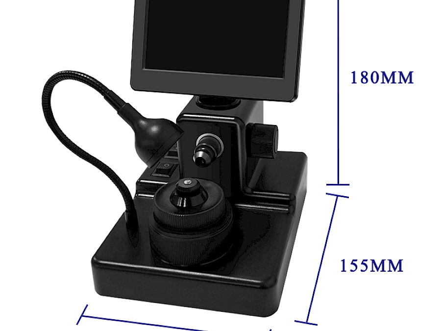Size of DM-10 Digital Microscope