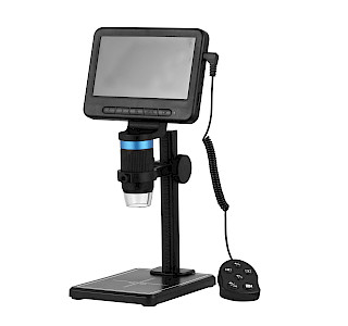 MS2 1000X 5inch 1080P HD LCD Wireless WIFI USB Digital Microscope for Testing and Inspection