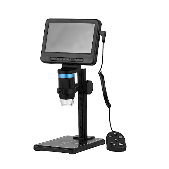 MS2 1000X 5inch 1080P HD LCD Wireless WIFI USB Digital Microscope for Testing and Inspection