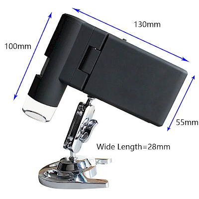 Size of JT39 Digital Microscope