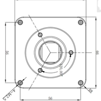 Dimension of the Front View
