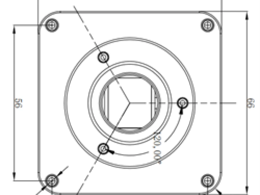 Dimension of the Front View