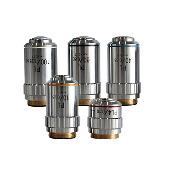 Infinity Plan Achromatic Biological Microscope Objective lens for Infinity Biological Microscopes