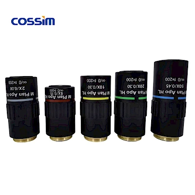 Infinity APO Plan Achromatic Metallurgical Microscope Objectives