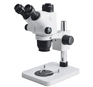 TZW6565 Series 2X~260X WF10X/22mm Stereo Microscope with LED Ring Light Source