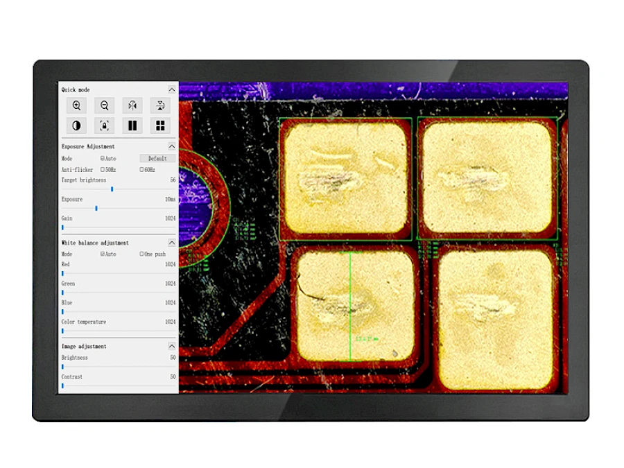 Integrated Software of HVS-300P Video Microscope